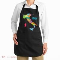 Map Of Italy Apron thumb 2