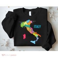 Map Of Italy Sweatshirt thumb 2