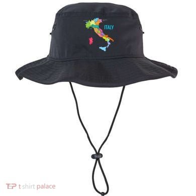 Map Of Italy Bucket Hat