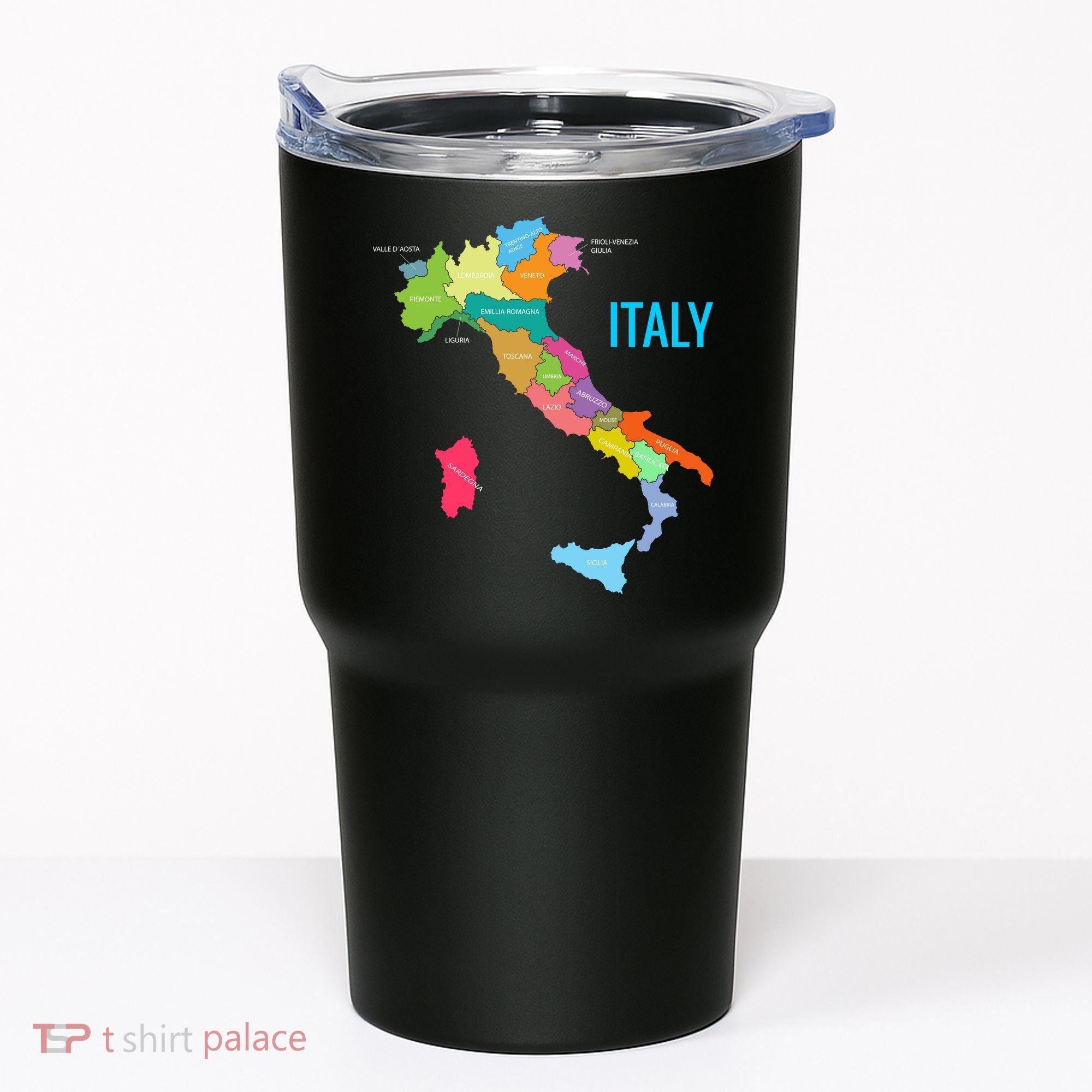 Map Of Italy Tumbler