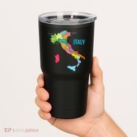 Map Of Italy Tumbler thumb 2