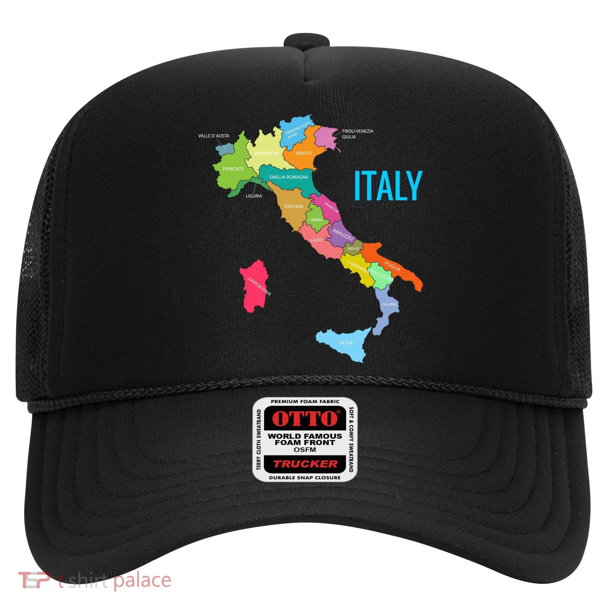 Map Of Italy Hat