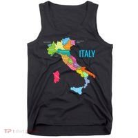 Map Of Italy Tank Top thumb 0