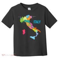 Map Of Italy Toddler T-Shirt thumb 0
