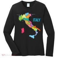 Map Of Italy Women's Long Sleeve Shirt thumb 0