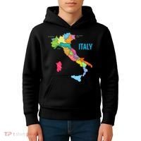 Map Of Italy Kids Hoodie thumb 4
