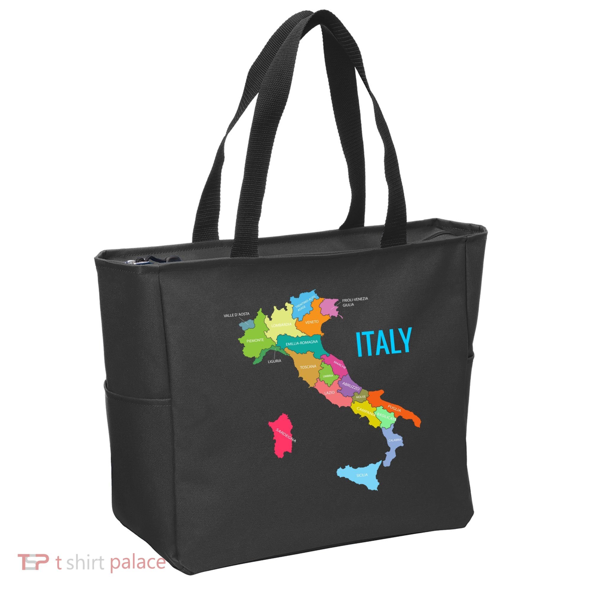 Map Of Italy Tote Bag