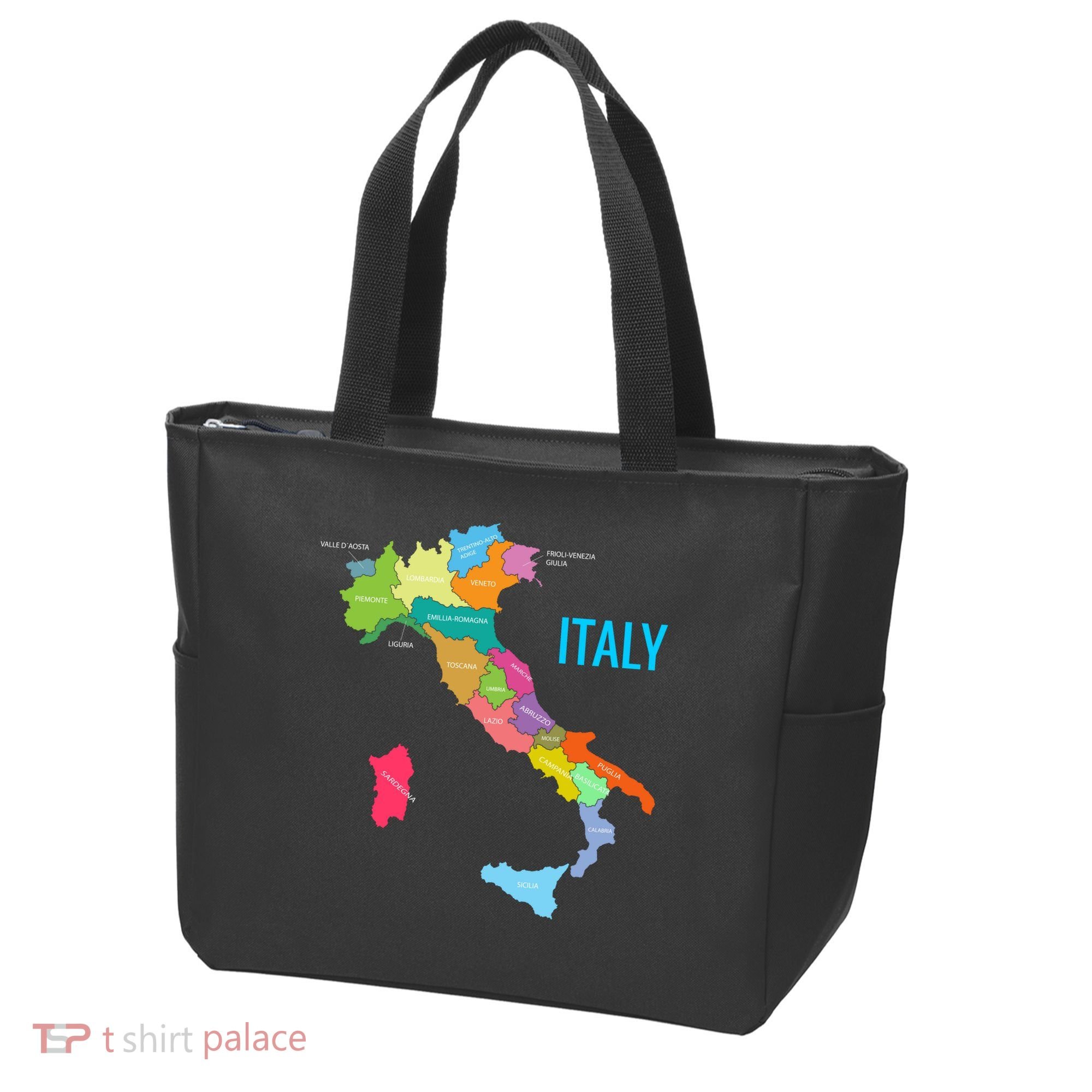 Map Of Italy Tote Bag