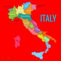 Map Of Italy Santa Hat thumb 1