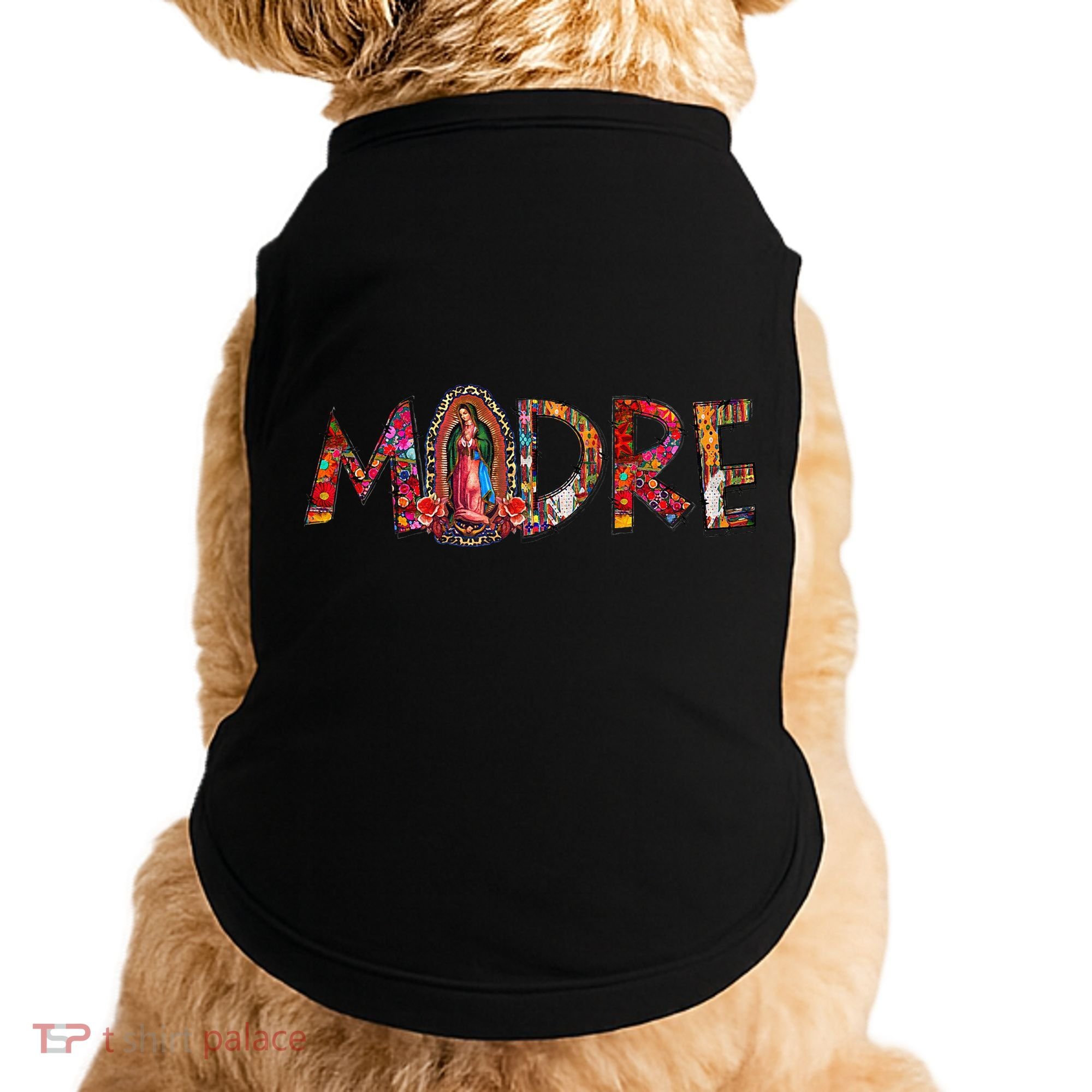 Madre Our Lady Virgen De Guadalupe Abuela Latina Mexican Doggie Tank