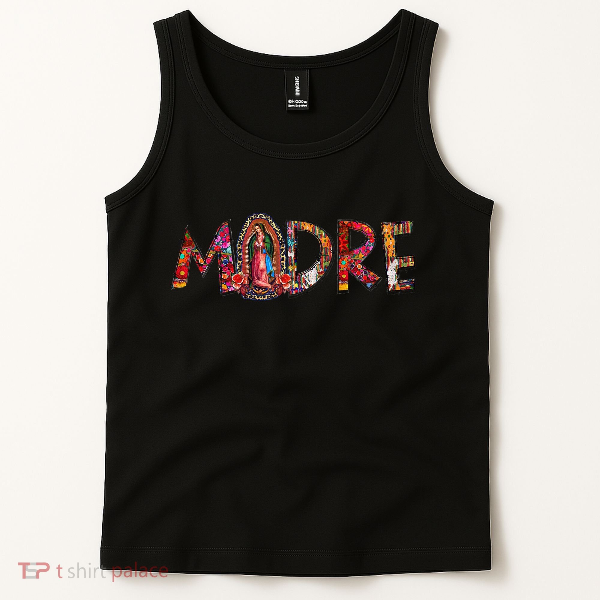 Madre Our Lady Virgen De Guadalupe Abuela Latina Mexican Tank Top