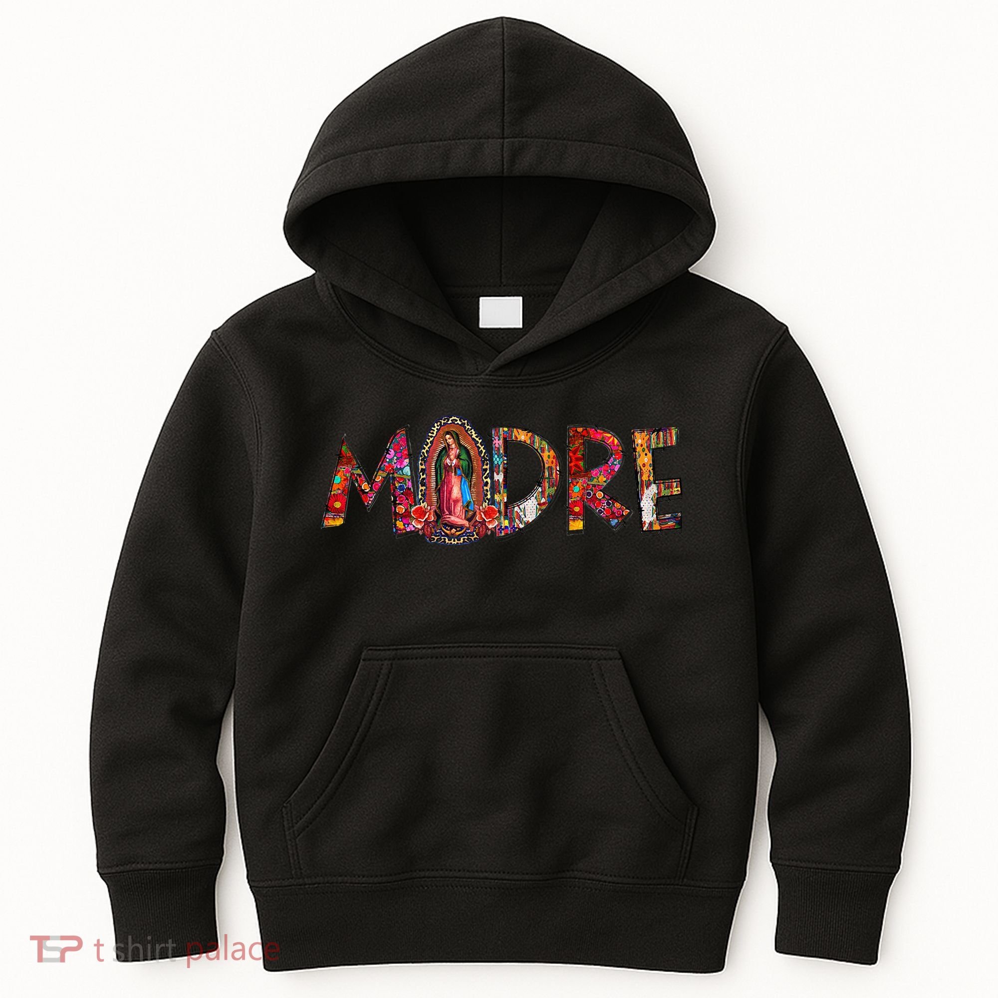 Madre Our Lady Virgen De Guadalupe Abuela Latina Mexican Kids Hoodie