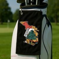 Michigan Outdoor Life Golf Towel thumb 2
