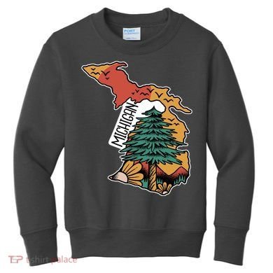 Michigan Outdoor Life Kids Sweatshirt