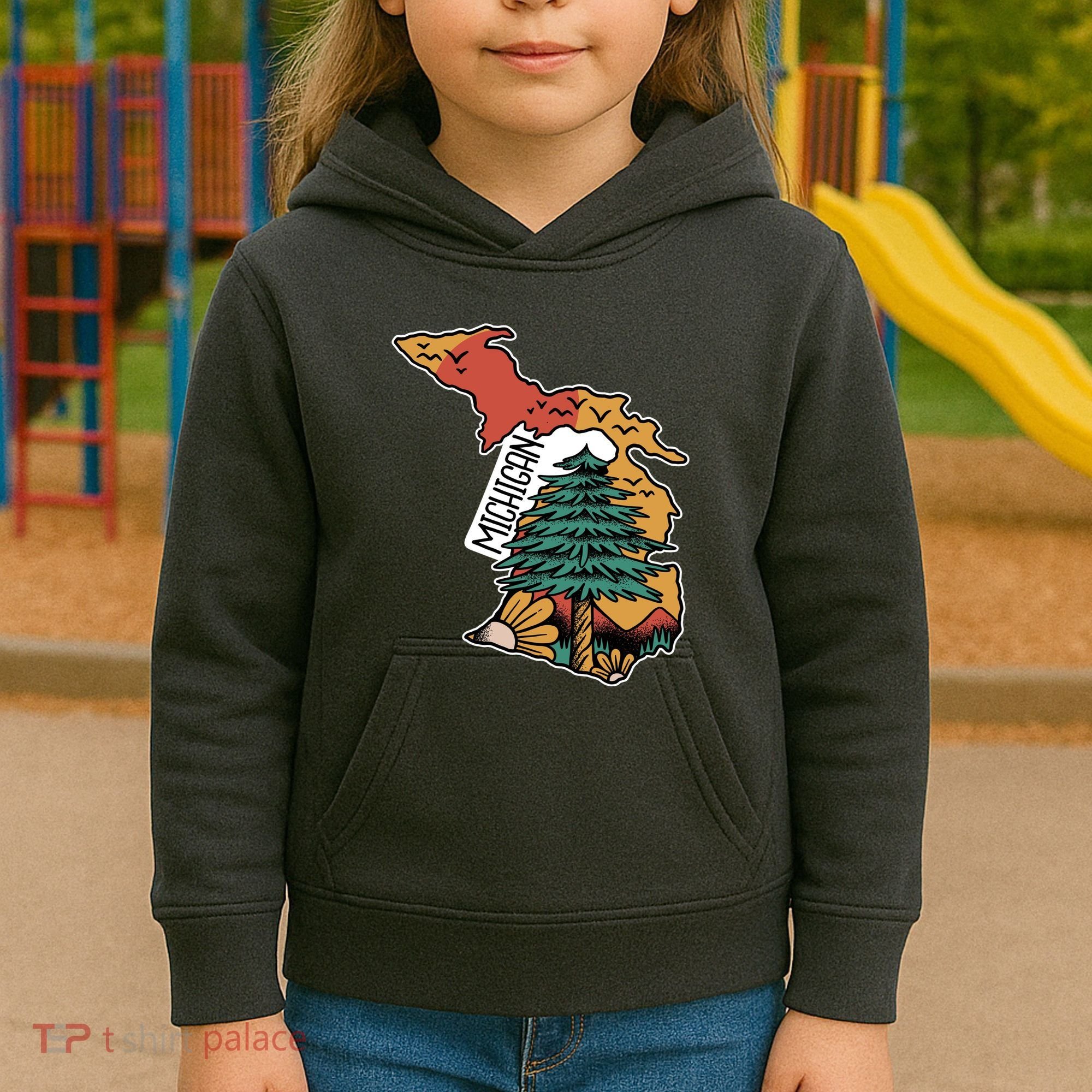 Michigan Outdoor Life Kids Hoodie