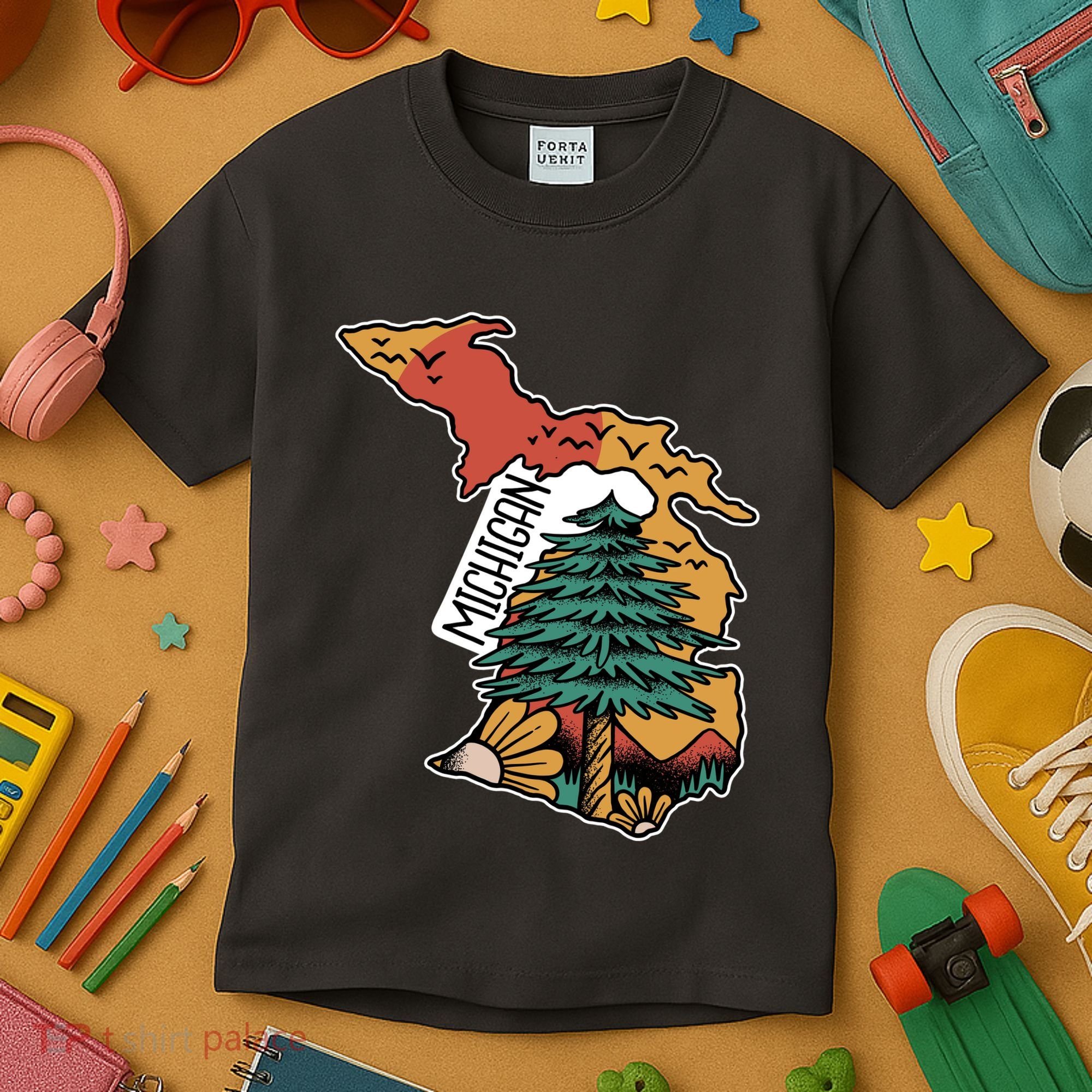Michigan Outdoor Life Kids T-Shirt