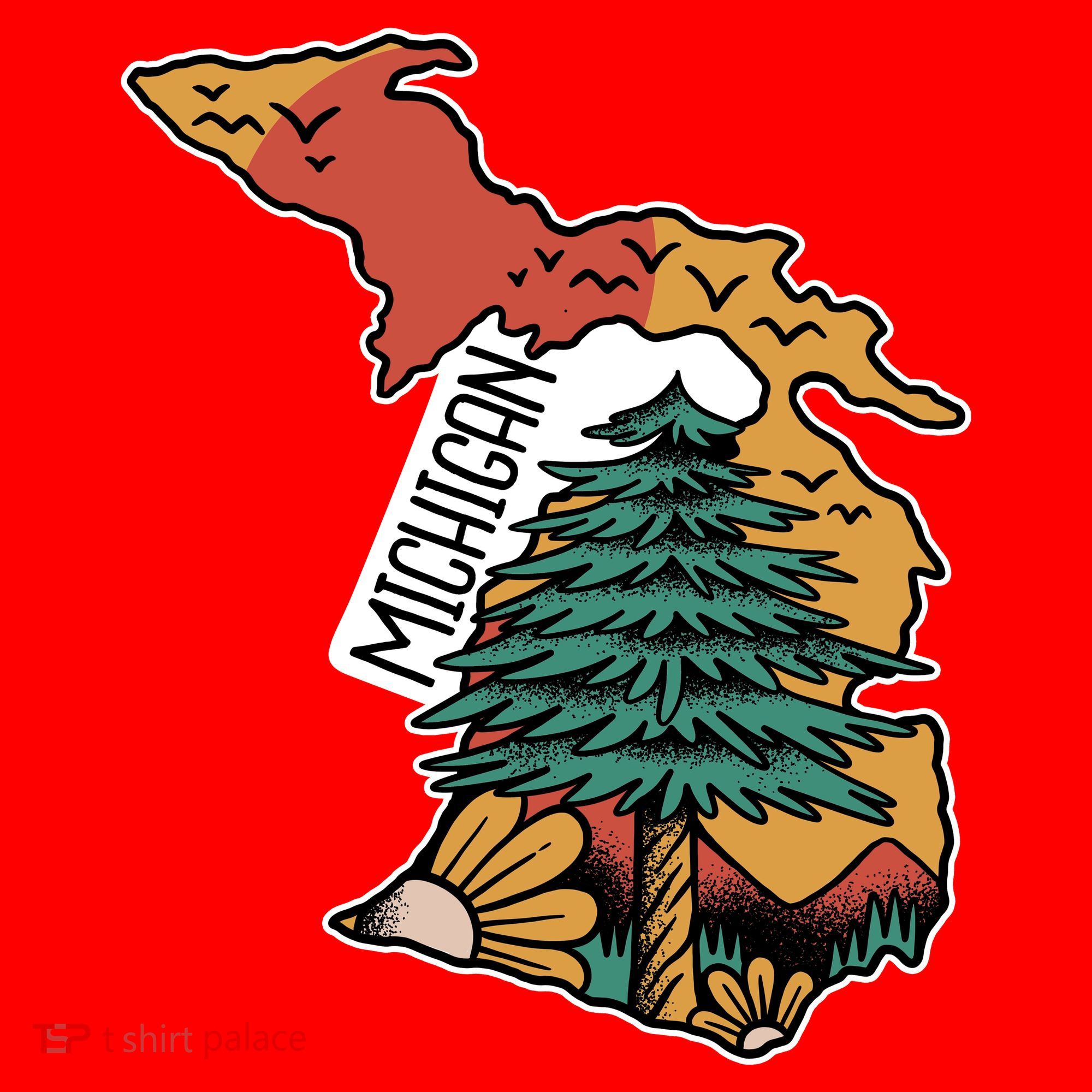 Michigan Outdoor Life Santa Hat