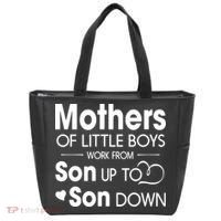 Mothers Of Litter Boys Work From Son Up To Son Down Son Tote Bag thumb 0