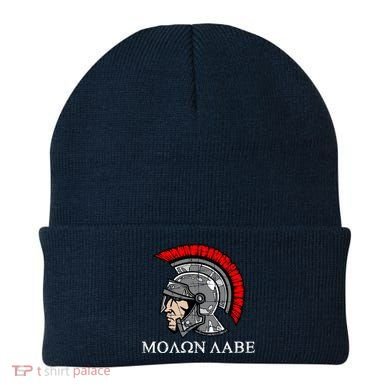 Molon Labe - Spartan Helmet Greek - Come and Take Beanie