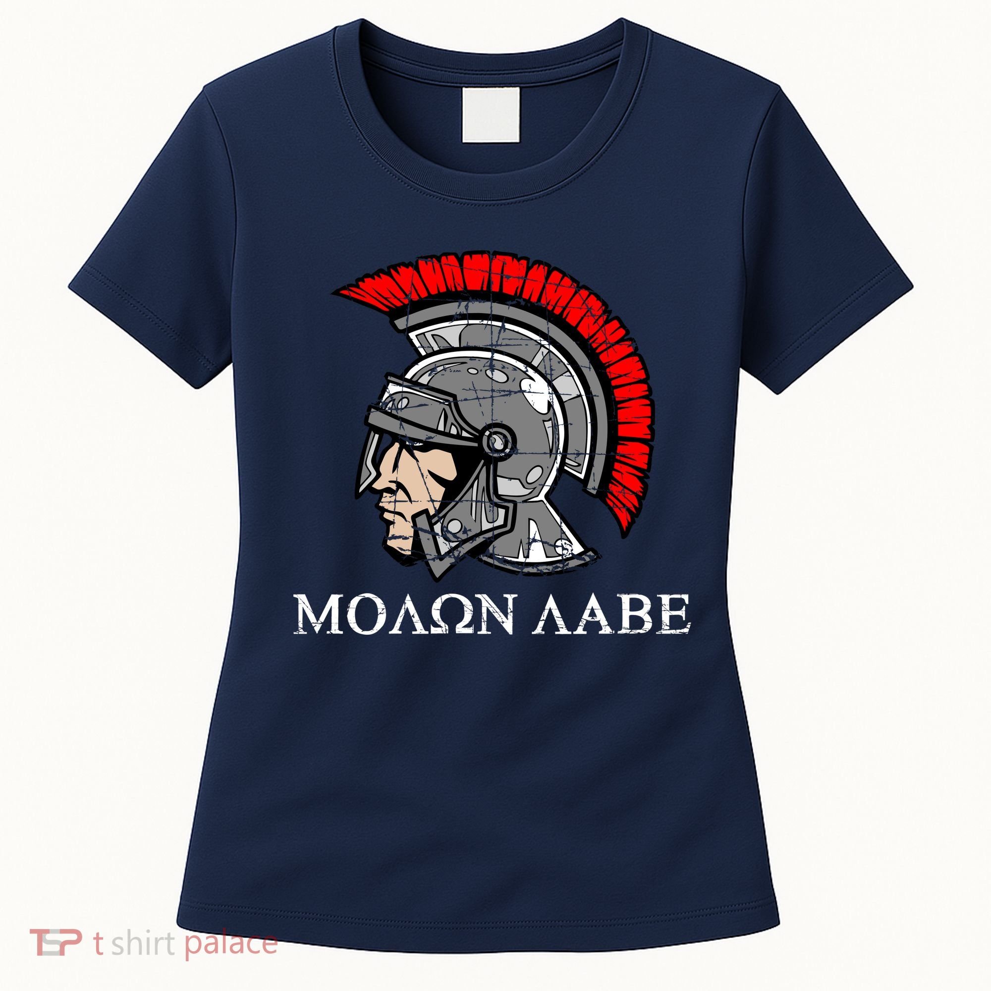 Molon Labe - Spartan Helmet Greek - Come and Take Women's T-Shirt