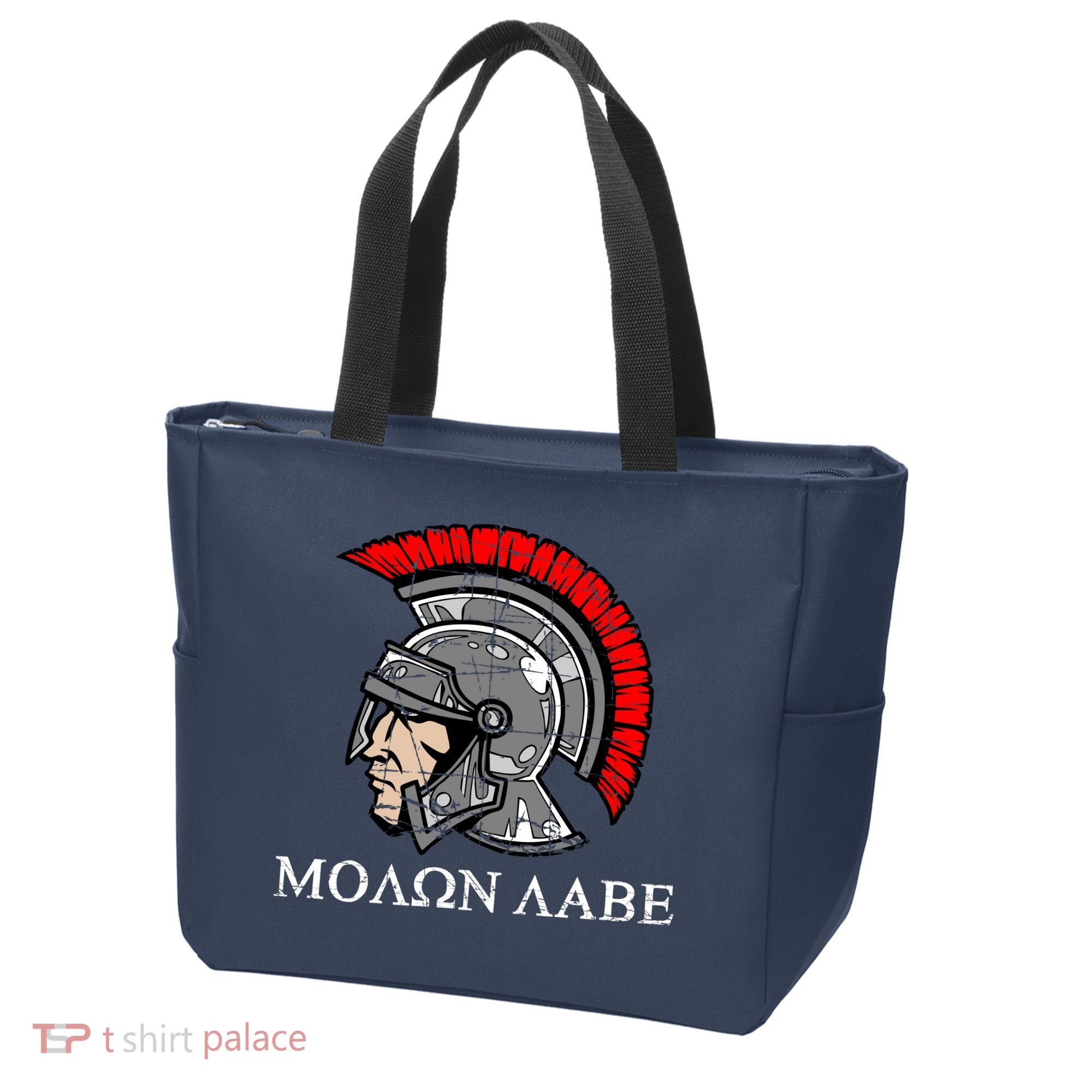 Molon Labe - Spartan Helmet Greek - Come and Take Tote Bag