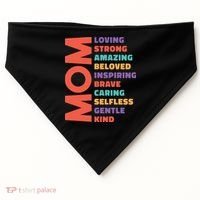 Mom Adjective USA-Made Doggie Bandana thumb 0