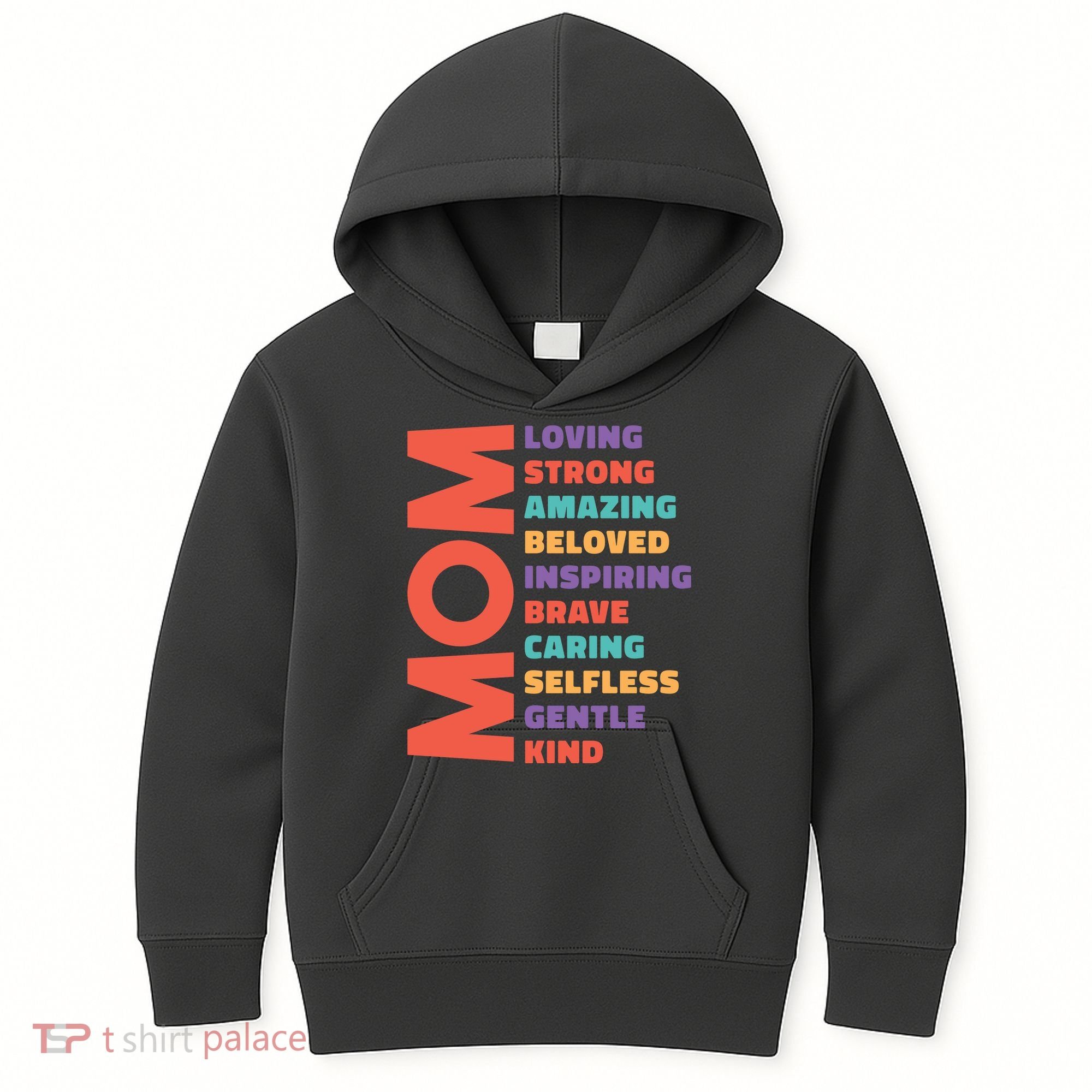 Mom Adjective Kids Hoodie