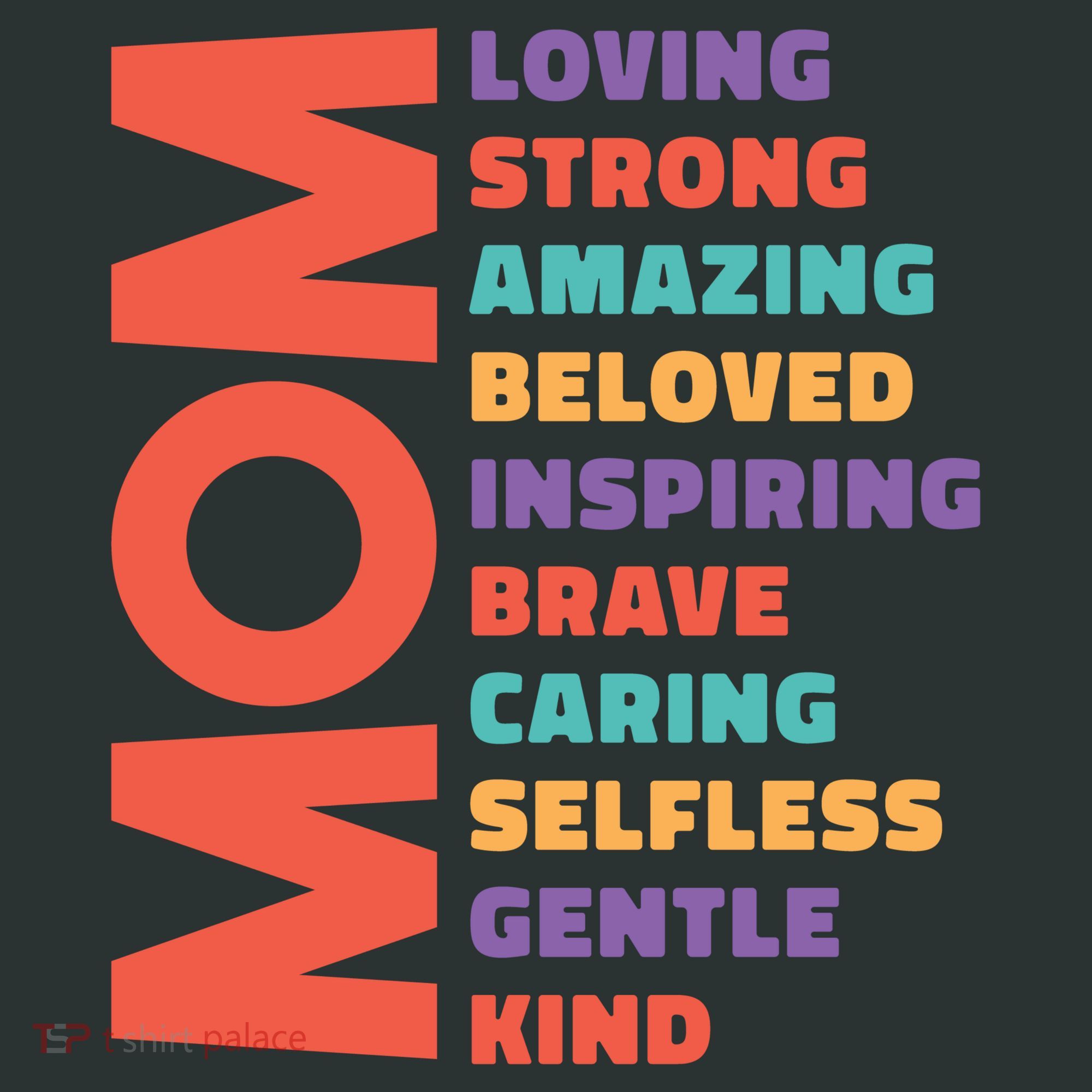 Mom Adjective Kids Hoodie
