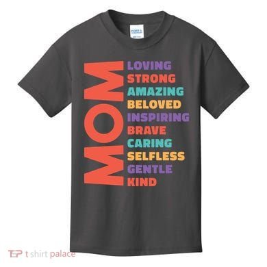 Mom Adjective Kids T-Shirt