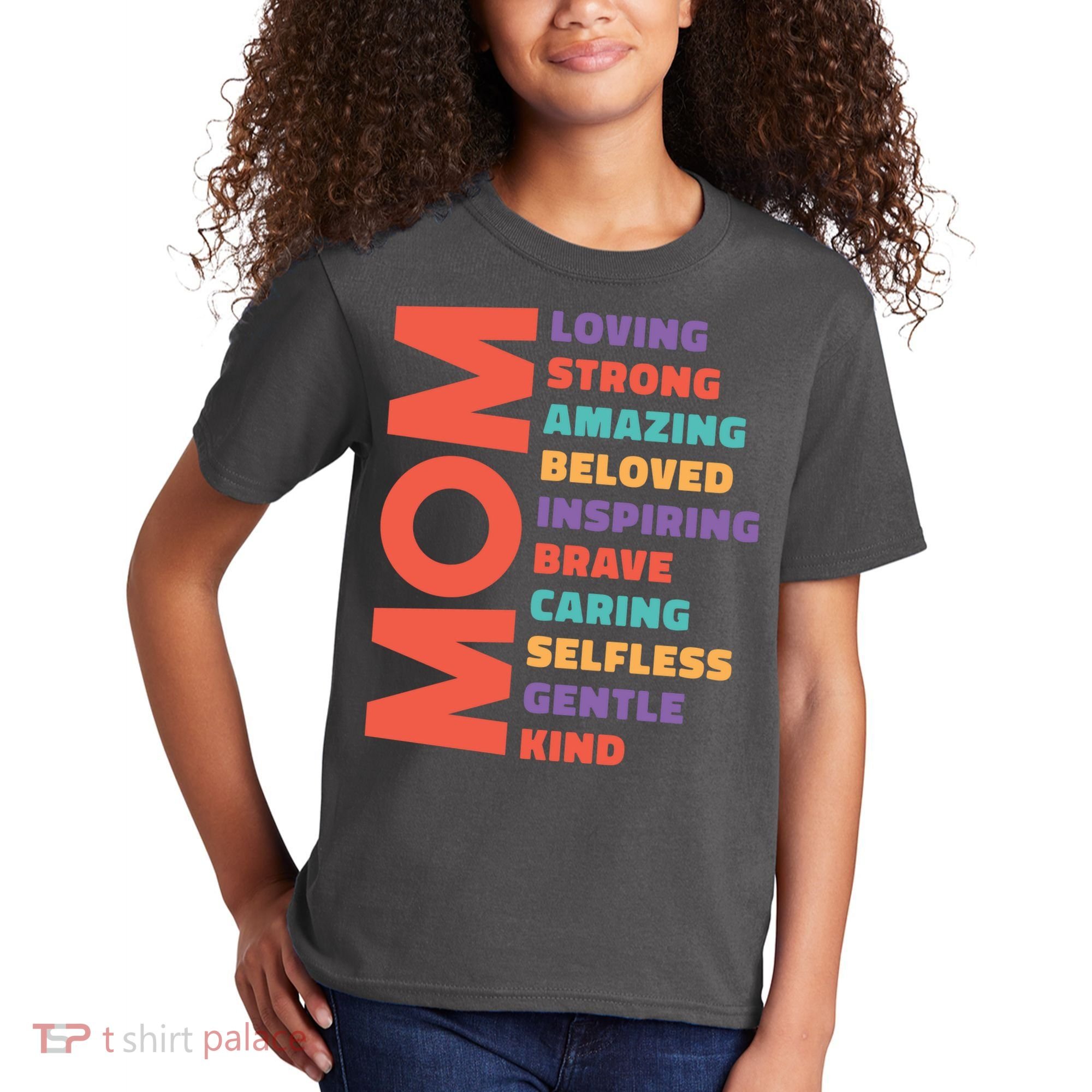 Mom Adjective Kids T-Shirt