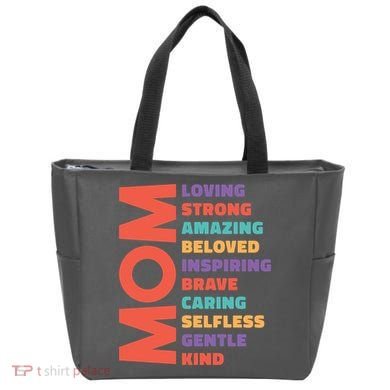 Mom Adjective Tote Bag