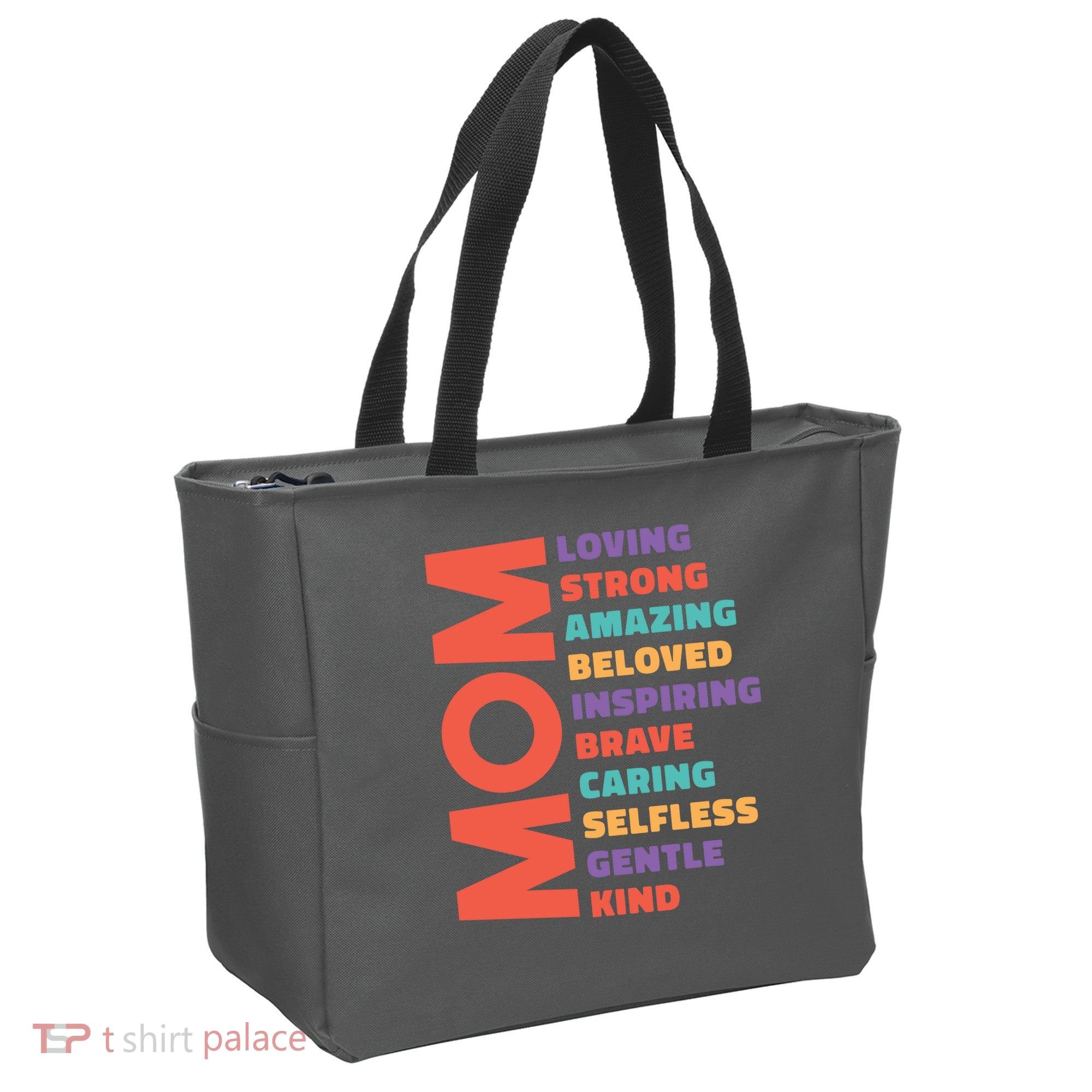 Mom Adjective Tote Bag