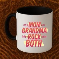 Mom And Grandma Rock Them Both Coffee Mug thumb 2