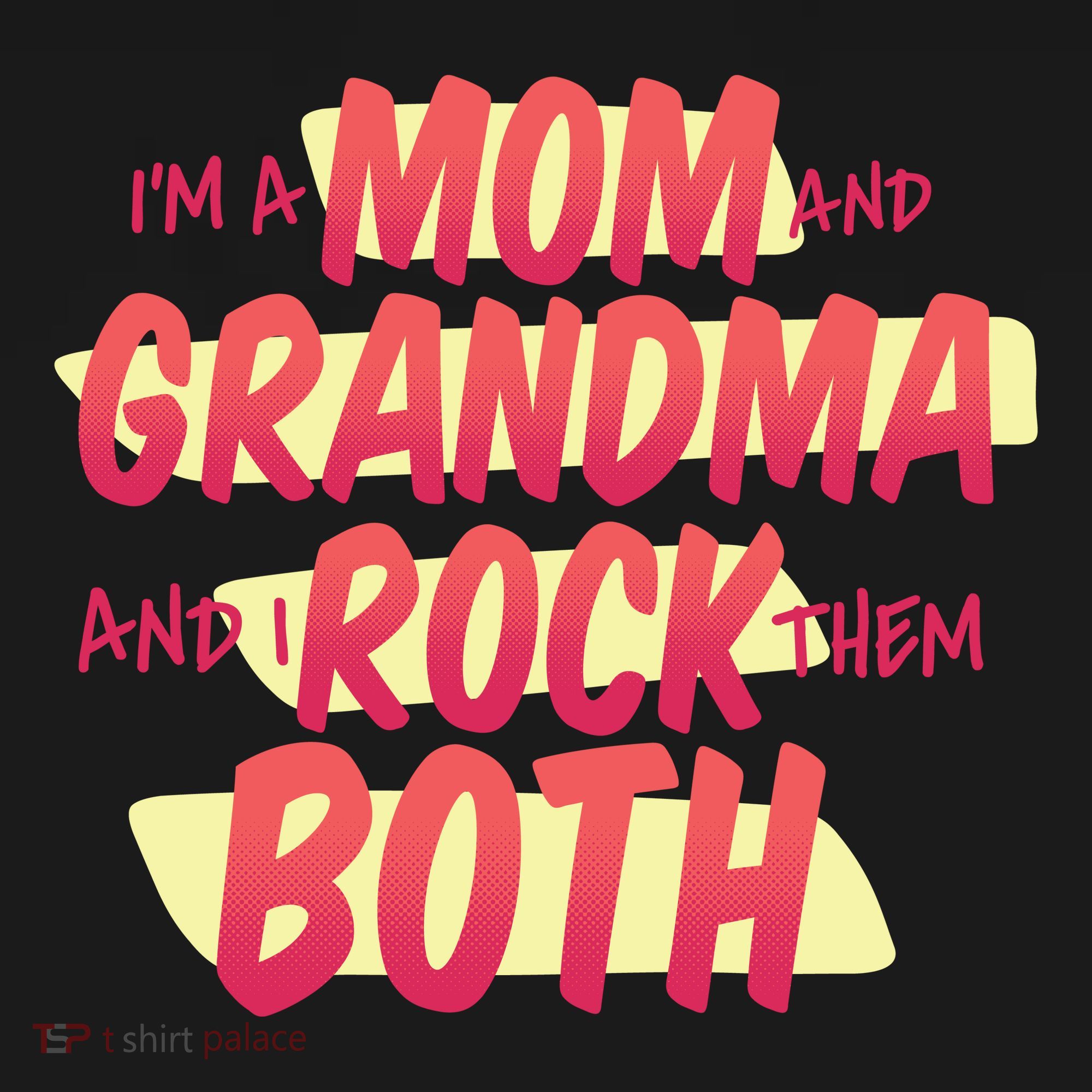 Mom And Grandma Rock Them Both Women's Hoodie