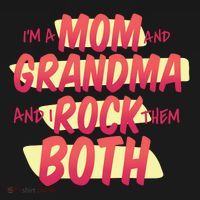 Mom And Grandma Rock Them Both Ornament thumb 1