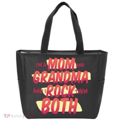 Mom And Grandma Rock Them Both Tote Bag