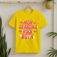 Mom And Grandma Rock Them Both T-Shirt thumb 2