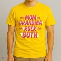 Mom And Grandma Rock Them Both T-Shirt thumb 3