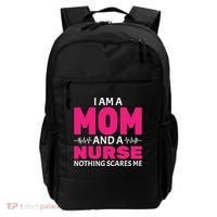 Mom and Nurse Nothing Scares Me Backpack thumb 0