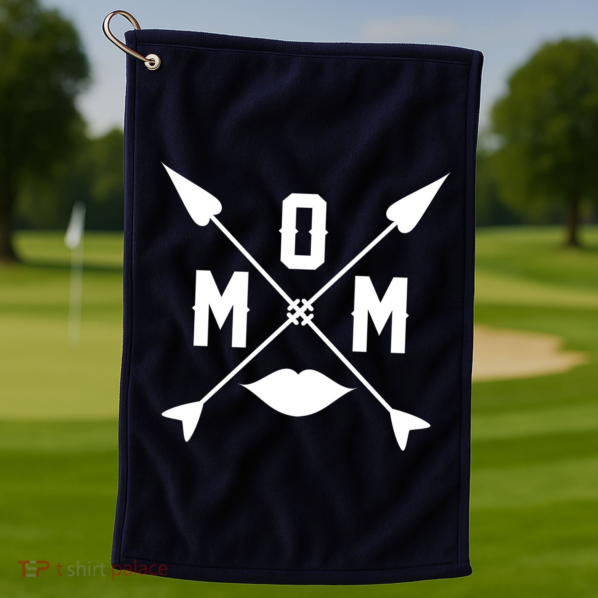 Mom Arrows Of Love Golf Towel