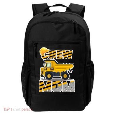 Mom Birthday Crew Construction Party Backpack