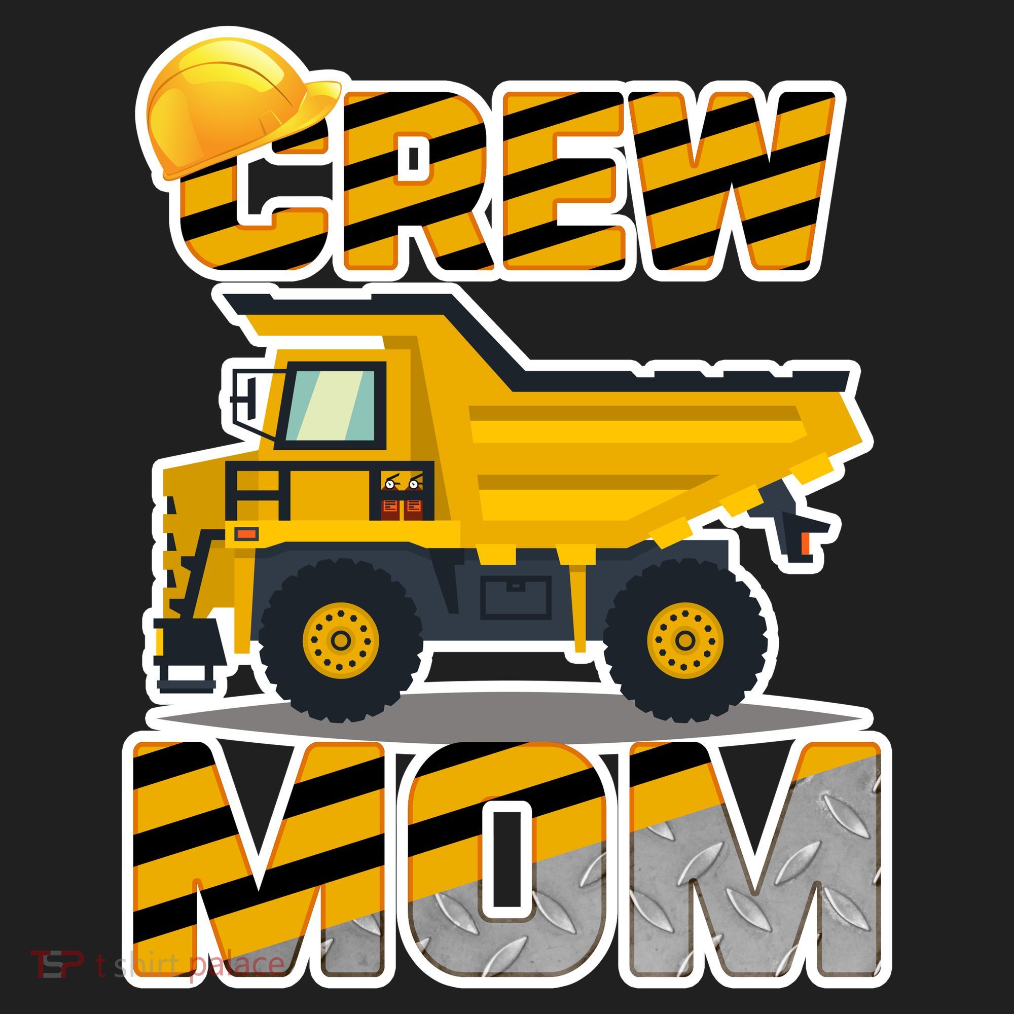 Mom Birthday Crew Construction Party Tumbler