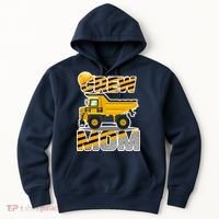 Mom Birthday Crew Construction Party Hoodie thumb 0