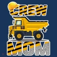 Mom Birthday Crew Construction Party Hoodie thumb 2