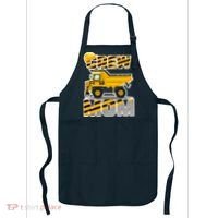 Mom Birthday Crew Construction Party Apron thumb 0