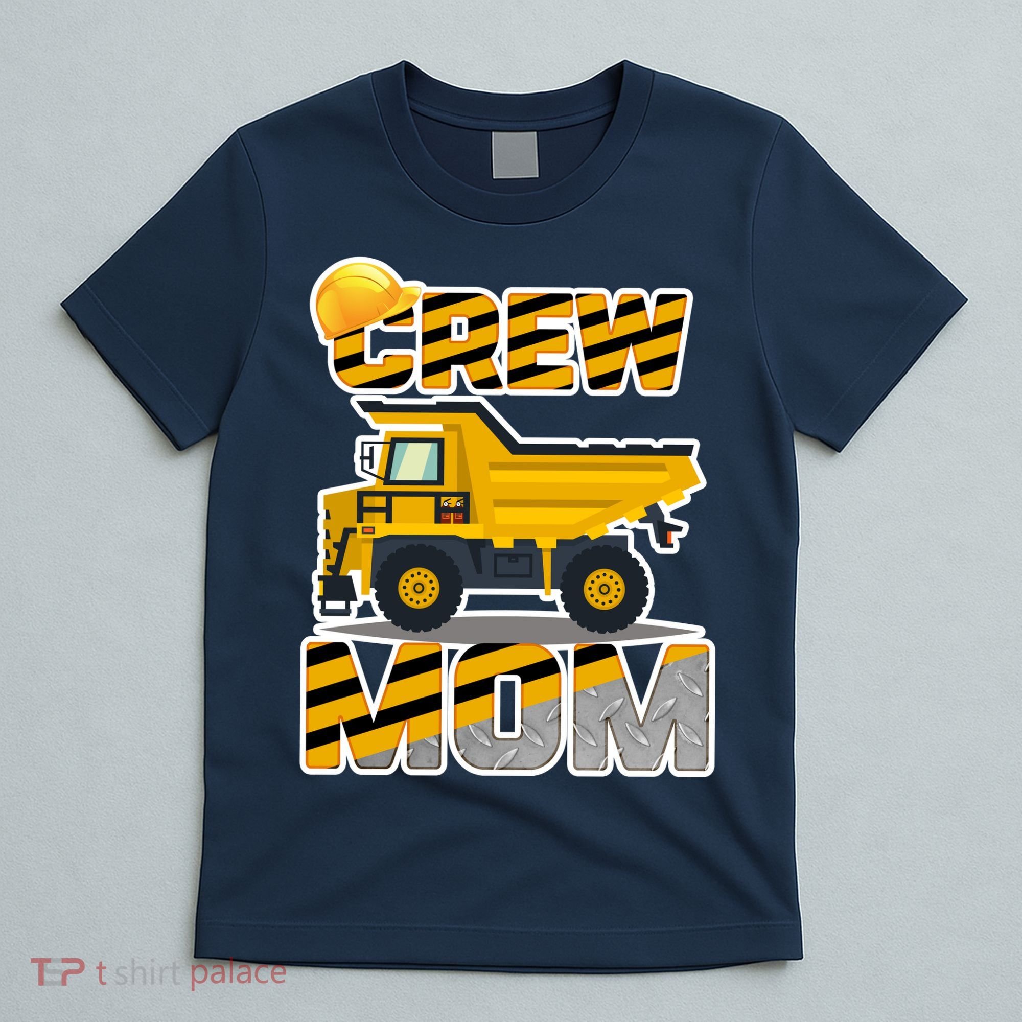 Mom Birthday Crew Construction Party T-Shirt