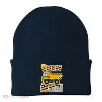 Mom Birthday Crew Construction Party Beanie thumb 0