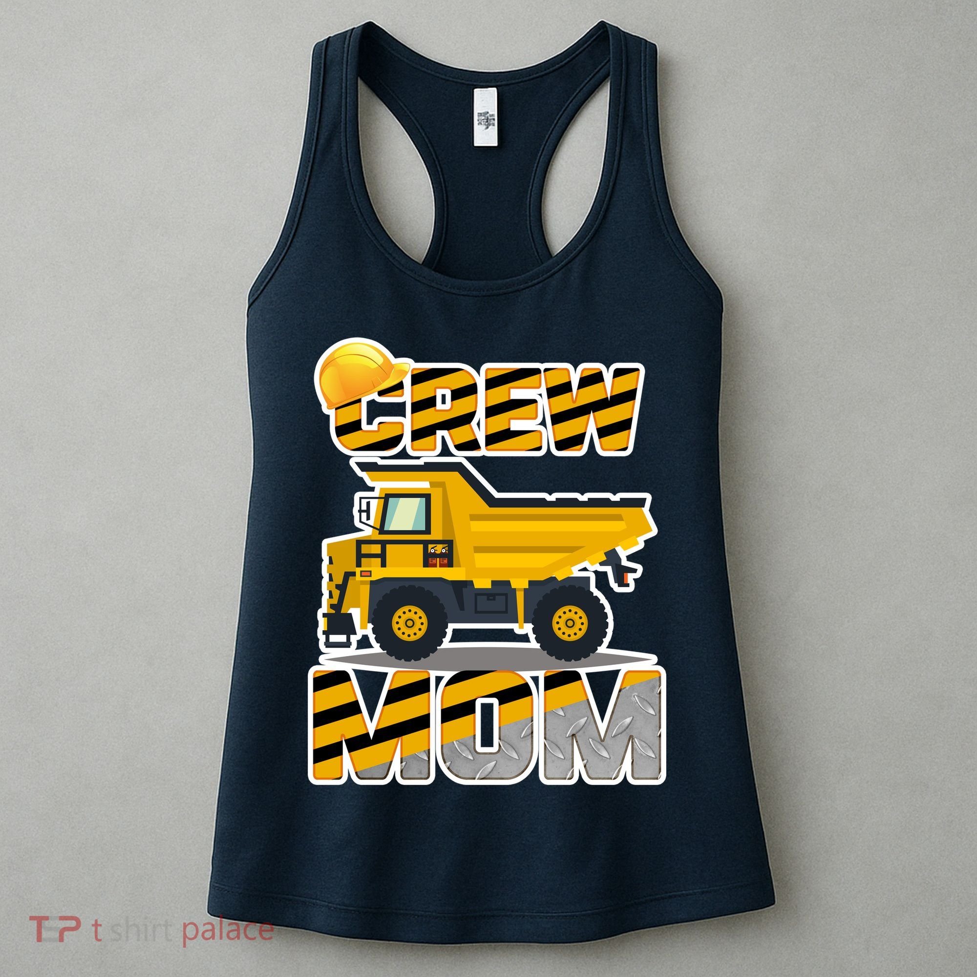 Mom Birthday Crew Construction Party Women's Tank Top