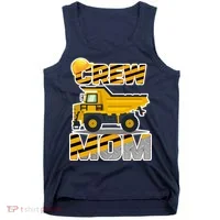 Mom Birthday Crew Construction Party Tank Top thumb 0