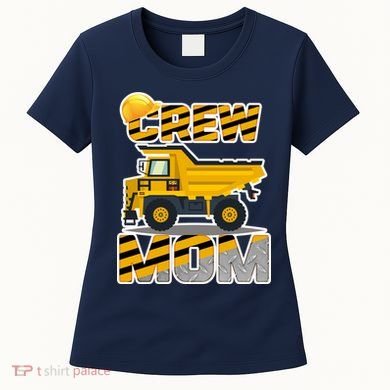 Mom Birthday Crew Construction Party Women's T-Shirt